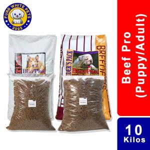 Beef Pro Adult/Puppy Dog Food  (10 Kilos) by FurrWhitePetsShop