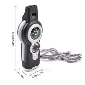 Creative Whistle Outdoor 7-in-1 Multifunctional Life guard Camping