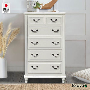 Toraya Lemari Kabinet Laci Kayu Bupet Klasik Murah Amelia Hi Chest