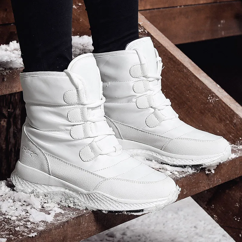 White winter online boots women