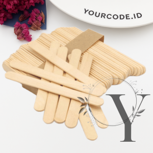 STICK ICE CREAM STIK KAYU ES KRIM POLOS BATANG KAYU ICE CREAM SENDOK ES KRIM PER PCS