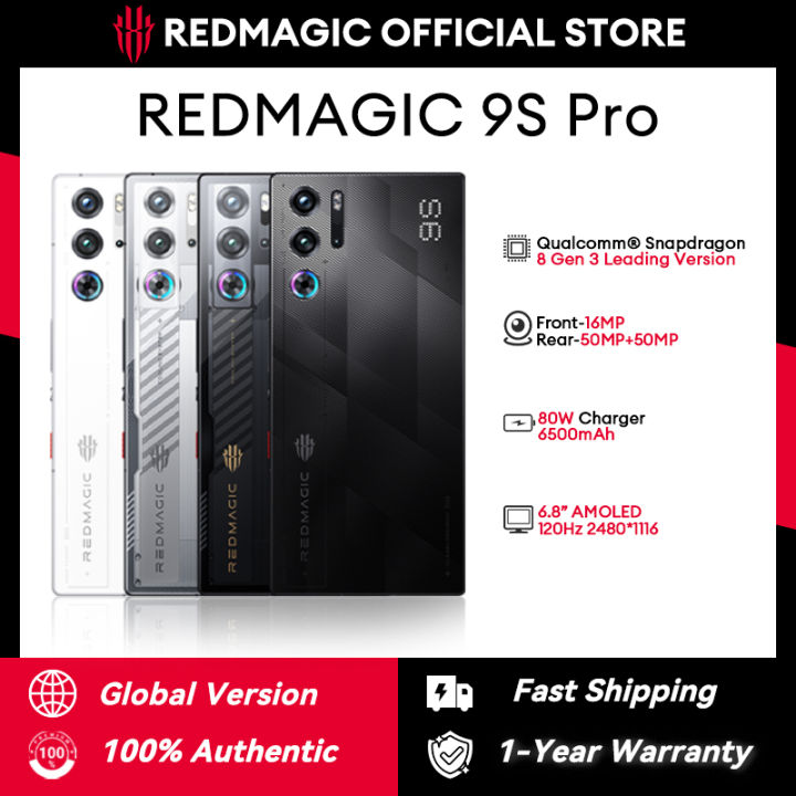 Global Version Redmagic 9S Pro NX769J 12+256/16+512 Sleet/Frost