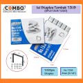 Isi Stapler Tembak / Necis Peluru Paku isi Staples Tembak 13/8 (8mm 5/16") / Isi Staples Guntacker / Isi Hekter 13/8 Combo. 