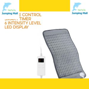 【Electric Heating Pad】Menstrual Pain Relief Neck & Back Warmer 6 Temp Levels Washable