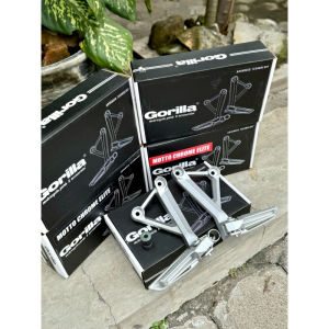 Footstep postep Belakang K15 + Dudukan Knalpot GORILLA