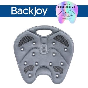 [BACKJOY] Cooling SitSmart Core Fit for a Healthier Posture & Spine - Grey NOW $84.90 UP $120.90