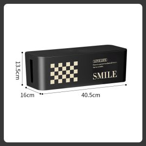 Cnmf hộp lưu trữ dây máy tính để bàn gia đình Sáng Tạo Bảng cắm ổ cắm dây tổ chức Lưu trữ tạo tác