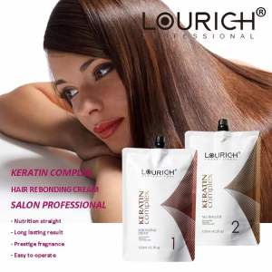 Lourich keratin complex rebonding Cream 1&2