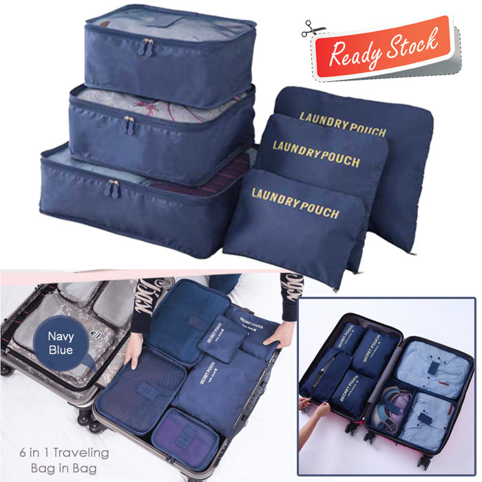 Travel Organizer Travel Bag Collection Travel Bag Set Isi 6in1 Bag