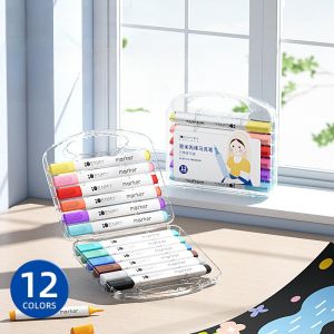 Adale ปากกาอะคริลิค 24/36/48/60 สี ปากกามาร์กเกอร์อะคริลิค คุโรมิ กันน้ำ เขียนได้ทุกพื้นผิว ง่ายต่อการขัด