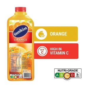 Sunkist Regular Orange Juice 2L