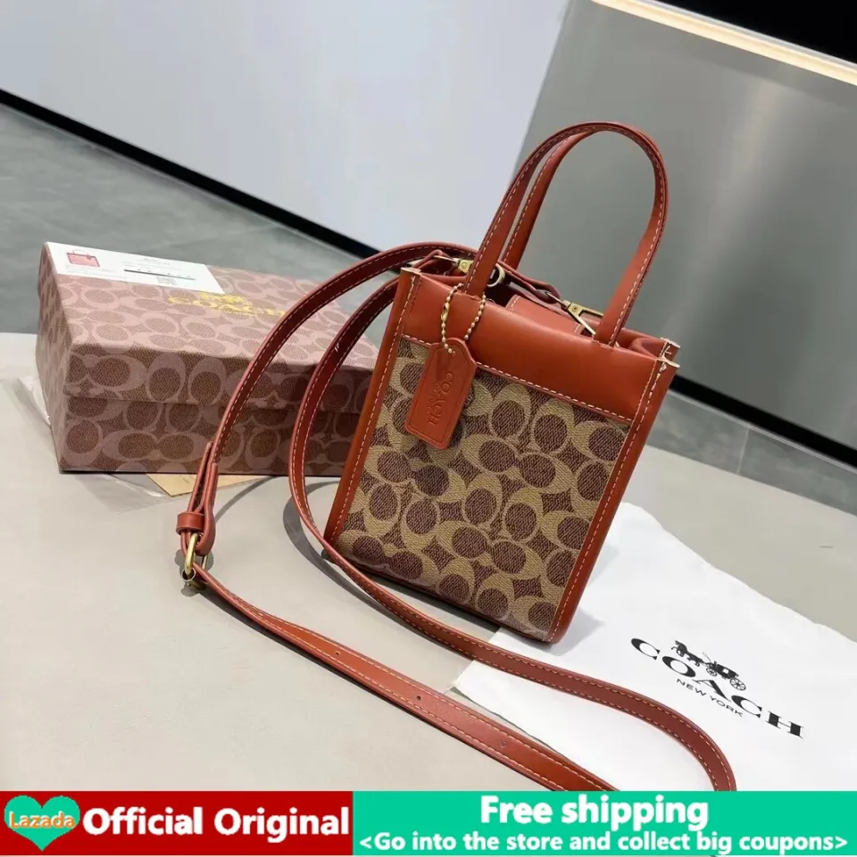 Coach small best sale tote handbags