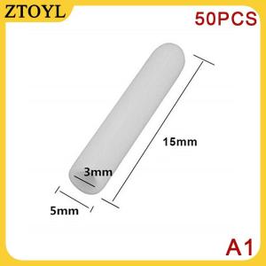 ZTOYL 50pcs máy rửa chén giá Mũ tip tine Bìa cap linh hoạt Vòng kết thúc Mũ bảo vệ tay áo cho sắc nét bài viết để ngăn chặn va chạm