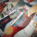 Buku Tulis Not Balok / Music Book - Garis Paranada. 