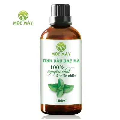 Tinh dầu Bạc hà thiên nhiên Mộc Mây - tinh dầu nguyên chất từ thiên nhiên xông phòng thơm phòng thư giản đuổi muỗi đuổi chuột