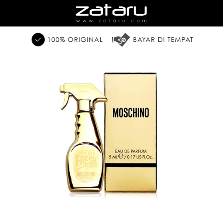 Moschino Fresh Couture Gold (Miniatur) ML (Parfum Wanita EDP