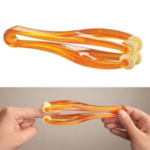 2 Rollers Toe Finger Massager Roller Mini Joints Massager Stick Improve Blood Circulation  Muscle Pain Relief Fitness Soreness Relaxation Tool