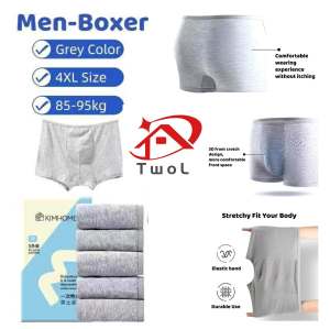 TWOL SHOP stock no.074，5pcs/pack Mens Disposable Underwear Portable Travel Business Trip Boxer Briefs Men Underpants