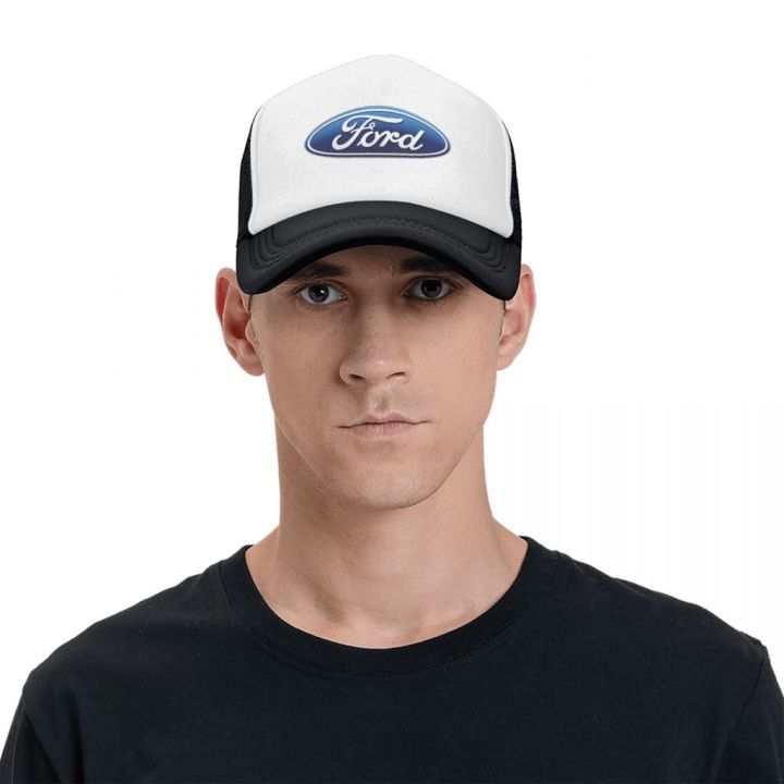 Ford%20%20Logo%20Adult%20Grid%20Hat%20Men's%20Women's%20Baseball%20Cap%20High-Stiff%20Mesh%20Wearing%20Sun%20Sunscreen%20Outing%20Street%20Hip-Hop%20Sports%20l%20-%20Image%208