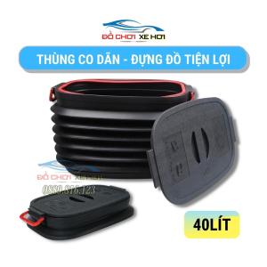 Thùng Đựng Đồ Co Dãn 40L Cho Ô Tô - Xe Hơi