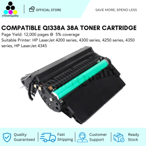 ETQ Compatible HP Toner Q1338A 38A