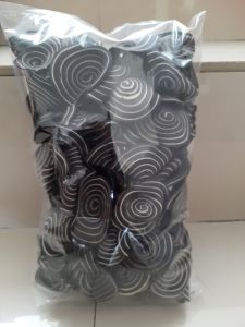 SNACK KUPING GAJAH COKLAT DAN PUTIH KERIPIK KRISPY MANIS HOME MADE FRESH TOPLES 1 LITER FUN CORNER
