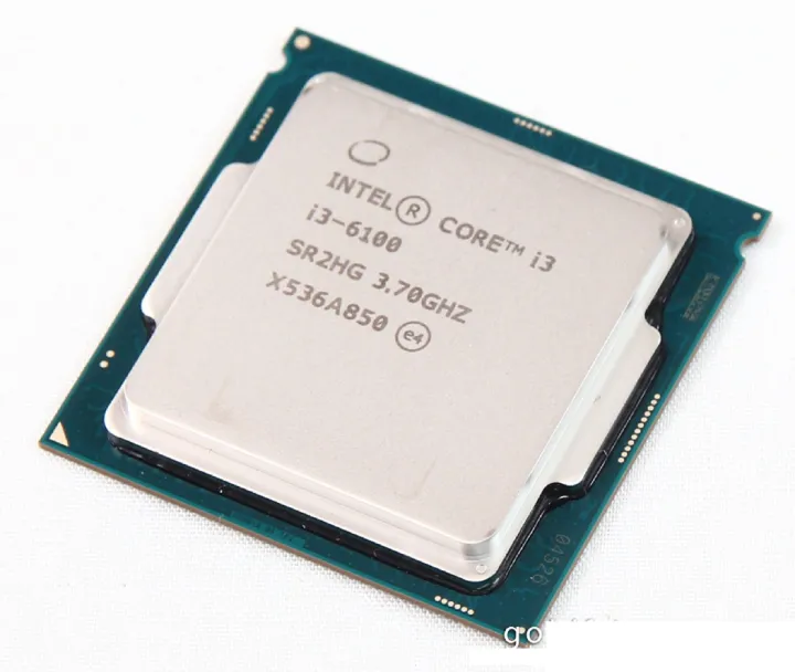 INTEL CORE i3-6100 6TH GEN PROCESSOR LGA 1151( PULLED FROM SYSTEMS)