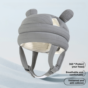KEYOOL Anti Fall Baby Walking Protective Hat 360 Head Protection Anti-collision Head Protector Breathable Thick Protective Helmet