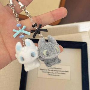 stormtime fE 1Pcs Couple Phone Chain Gift Toothless Dragon Car Keychain Backpack Pendant DIY Decoration Childrens Christmas Birthday Gift
