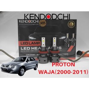🔥READY STOCK🔥KENDODCHI 2Pcs H11 LED Car Headlight FOR PROTON WAJA (2000-2011) product by Malaysia