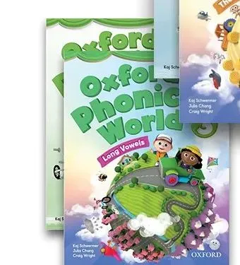 Sách - Oxford Phonics World 1 2 3 4 5 Students Book And Work book