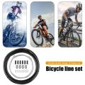 MUQZI Transmission Tube Cables Wire Accessories Bicycle Shift Gear Brake Cable Set MTB Road Bike Brake/Shift Cable Housing Group Set. 