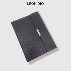 [GIFT SET] Bộ Quà Tặng Sổ Bìa Còng Trơn Bút Ký Leon Dio Matte Hill