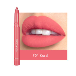 Matte Lip Liner Pencil Waterproof Long Lasting Lip Contour Pen Automatic Rotating Lip Makeup Tool