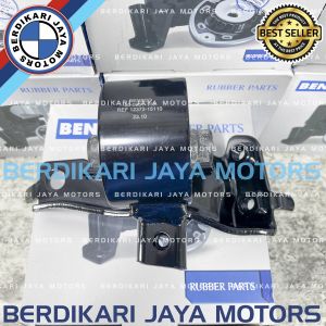 ENGINE MOUNTING DUDUKAN MONTING MESIN LH KIRI TOYOTA COROLLA TWINCAM AE92 AE 92 12372-15110 ORIGINAL MERK BENSCO ASLI