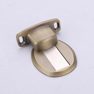 Stainless Steel Invisible Door Stopper Strong Magnetic Anti-Collision Door Catch Holder No Punch