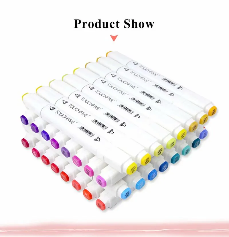 AICRANE TouchFive Official Original 168/80/60/40/30Colors Dual