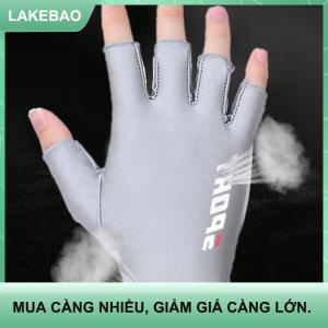 【LAKEBAO】 Chống UV người đàn ông phụ nữ câu cá găng tay chống nắng chống trượt mùa xuân mùa hè băng mát thoáng khí đi xe đạp Găng tay thể thao câu cá