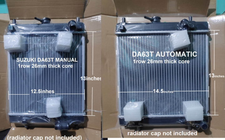SUZUKI DA63T RADIATOR MULTICAB PICKUP MANUAL or AUTOMATIC | Lazada PH
