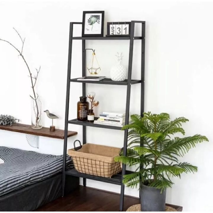 Kệ decor 4 tầng khung sắt sơn tĩnh điện. Kích thước : 148 x 60 x 35cm ...
