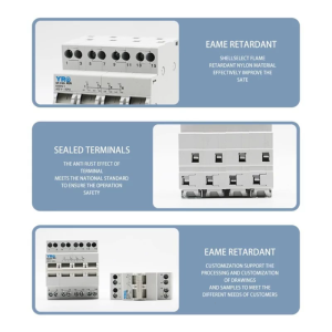 Nâng cấp năng lượng mặt trời/quang điện Bộ giữ cầu chì PV Bộ giữ cầu chì Din Rail gắn cài đặt nhanh 40A 230V 2P cho năng lượng mặt trời-Hệ thống