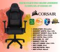 CORSAIR GAMING CHAIR (เก้าอี้เกมมิ่ง) GAMING TC100 RELAXED LEATHERETTE (CF-9010050-WW) (BLACK-BLACK) ของแท้ ประกัน 2 ปี. 