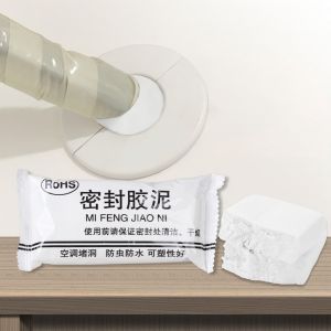 10 gó iXi Măng Trắng Chống Thấm Cách Nhiệt Bùn Đất Sét Keo Trám Tường Nhà Lỗ Điều Hoà Đường Ống Nước -Lumbley