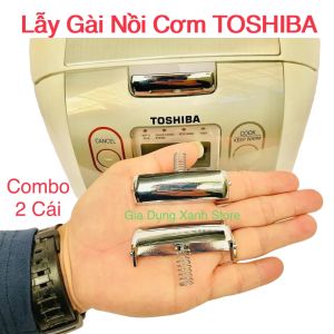 2 Lẫy Nồi cơm điện tử Toshiba 1.8 lít RC-18NMFVN(WT) Mới 100% Chính Hãng