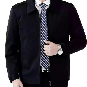 DAYRAVEN - Jasket Premium Hitam Semi Casual Pria Slim Fit Formal Blazer Basic