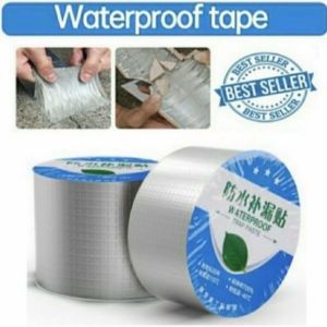 Lakban Anti Bocor Anti Air Aluminium Foil Butyl Waterproof Tape - zansenShop