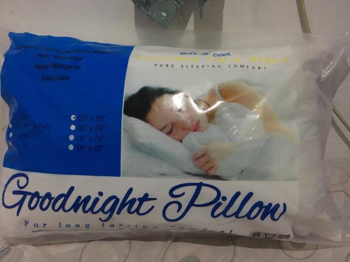 Good night sleep pillow sale