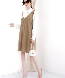 KLOWI-DRESS REMAJA-DRESS RAJUT-DRESS WANITA TERBARU-DRESS CASUAL-DRESS KOREA