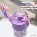 Kuromi water bottle Sanrio Botol air Melody Cinnamoroll 550ml Clear Glass Summer Portable Mug Children School Drinking Mug Girls Cute Cartoon Mugs kanak-kanak cup. 