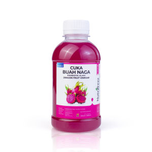 Nutrifrezz - Cuka Buah Naga - Buah Naga Probiotik - Detox Diet Sehat - Minuman Sehat Alami - Diet Sehat - Turun Berat Badan